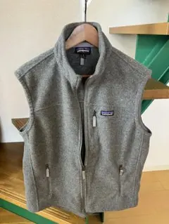 90s パタゴニア シンチラ フリースベスト グレー