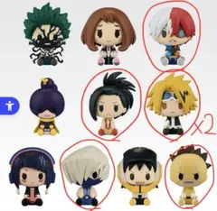 新品】一番くじ ヒロアカ F賞G賞 ちょこのっこフィギュア 18点セット