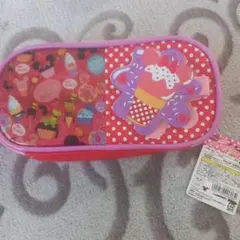 ディズニーミラー付きペンケース　ピンク