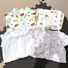 ベビー　肌着　ロンパース　夏　4枚まとめ売り