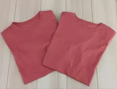 未使用　レディース　UNIQLO 2枚セット半袖 Tシャツ Mサイズ