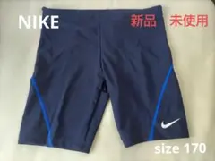 新品　未使用　タグ付き　NIKE スクール水着 　男子　 ネイビー170cmのサムネイル
