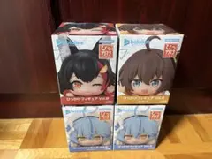 ひっかけフィギュア 4点セット 大神ミオ 夏色まつり 雪花ラミィ