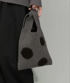 ADAM ET ROPÉ FEMMEサステナブルループジャカードドットミニBAGのサムネイル