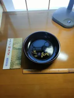 輪島塗 菓子器 皿 漆器 花柄