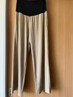 バースデイ　マタニティパンツ M ベージュ
