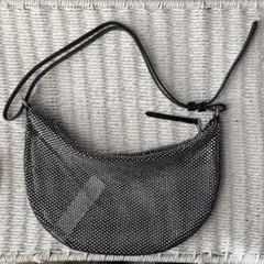 キラキラ⭐︎ZARA ショルダーバッグS 黒スパンコール