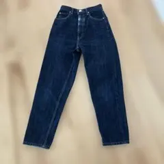 BLACK BY MOUSSY 23 テーパード インディゴ　デニムパンツ　美脚のサムネイル