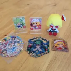 東方Project グッズセット アクリルスタンド 缶バッジ