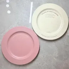 Francfranc プレート 皿 平皿 ピンク ホワイト
