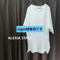ALEXIA STAM　アリシアスタン 大きめラフな無地　シンプル半袖tシャツのサムネイル