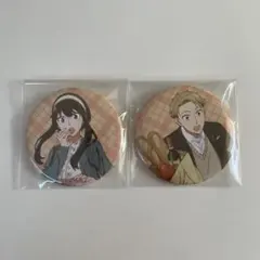 SPY×FAMILY ヨル・フォージャー　ロイド・フォージャー　ガチャ　缶バッジ