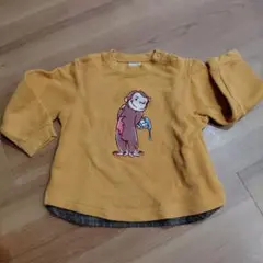 petit main おさるのジョージ　トレーナー 90