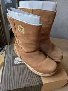 SOREL GLACY ソレル　グレイシー　スノーブーツ　キャメルのサムネイル