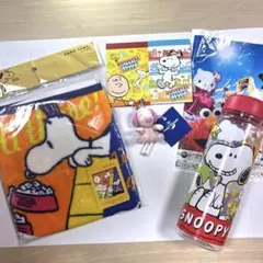 ユニバ・スヌーピーセット⭐︎キーホルダー、タオル、メモ帳