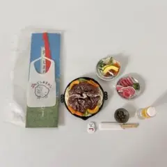 ぷちサンプル　リーメント　郷土めぐり　北海道　ジンギスカン　ミニフィギュア