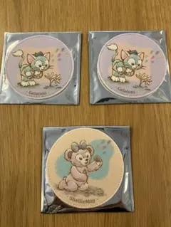Duffy & Friends コースター3枚セット