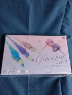 Glass pen set 5　ガラスペンセット　PINK　ピンクのサムネイル