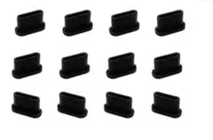 12個入 USB3.1 Type-Cポート 防塵 保護カバー キャップ