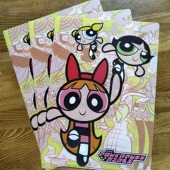 glico（グリコ）×THE POWERPUFF GIRLS クリアファイル4枚 - メルカリ