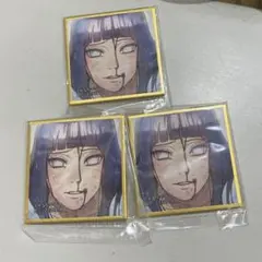 豆ガシャ　色紙 NARUTO ナルト　疾風伝 第二弾 ヒナタ　セット