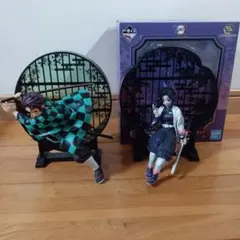 鬼滅の刃　一番くじ　竈門炭治郎A賞・胡蝶しのぶ C賞フィギュアセット