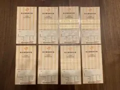 JR東海 株主優待券 8枚