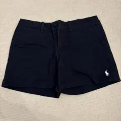 ポロ・ラルフローレン 黒 ショートパンツ