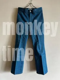 【値下げ】monkey time BEAUTY&YOUTHフレアデニムパンツ