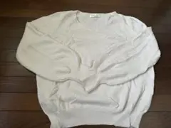 Healthy Karen ベージュ Vネック ニット Lサイズ