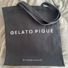 GELATO PIQUE トートバッグ ブラック オレンジ