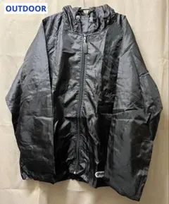 OUTDOOR /アウトドア　ポリエステルジャケット　Mサイズ　ブラック　黒