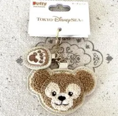 ダッフィー＆フレンズ　ダッフィー（刺繍）キーチェーン(*^^*)