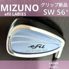 ミズノレディースサンドウェッジSWアイアンエフィルゴルフクラブ女性L初心者中古のサムネイル