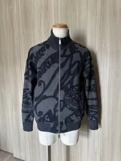 Ｙ*Ｈ様 ベルルッティ ウール カシミア ジップジャケット ニット スクリットのサムネイル