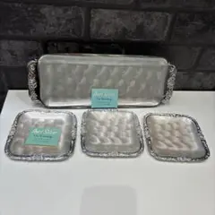 Pearl Silver ジャパンシルバー　銀　皿　セット　No.2022のサムネイル