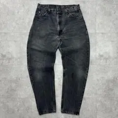 34×32 USA製 リーバイス　550 バギー　ブラック　黒　デニム　古着