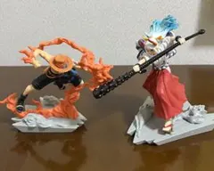 ワンピース　　戦光絶景　エース、ヤマト