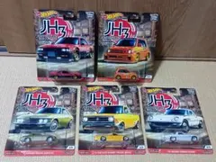 ホットウィール　ジャパンヒストリックス３　５台セットのサムネイル