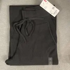 【新品未使用】UNIQLO ウォッシャブルニットリブパンツ