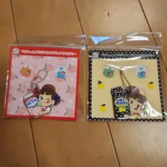 ペコちゃんオリジナルめじるしアクセサリー2種セット
