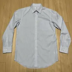 【UNIQLOユニクロ】ファインクロスストライプシャツ　Sサイズ