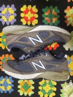 newbalance 990 v4 25.5cm ネイビー
