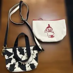 ムーミン　肩掛けポーチ＆ポーチ