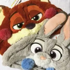 ニック ジュディ ファンキャップ ２個セット ズートピア被り物（単品売り可能）