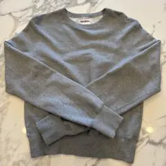 GaJess big sweatshirt グレー Charm sweatshirt | Gajess