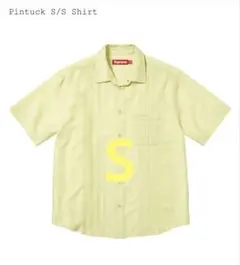 Supreme Pintuck S/S Shirt Lime - メルカリ