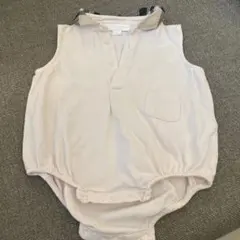BURBERRY 子供用 ノースリーブロンパース 80cm