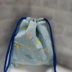 恐竜柄　コップ袋