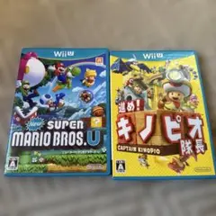 Wii UNew Super Mario Bros. U & 進め！キノピオ隊長